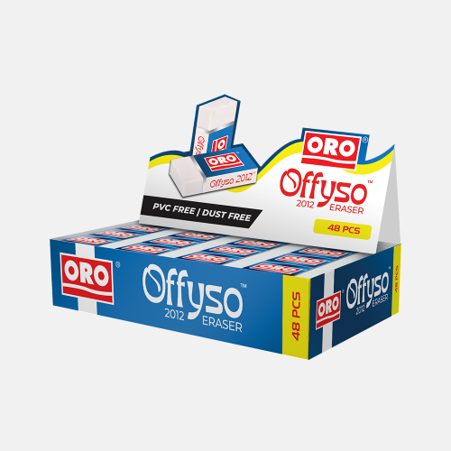 Eraser Offyso No 2012 Pack of 48pcs ORO