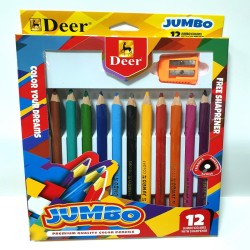 Color Pencil Jumbo 12 Deer