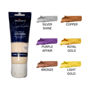 Bluebird Acrylic Colour Sap Green Signature 75ml - Premium Quality Paint for Art & Craft Projects