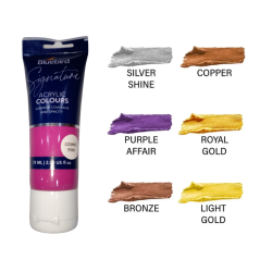 Acrylic Colour Solid Shades Cosmic Pink Signature 75ml Bluebird