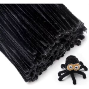 Pipe Cleaner Black pack of 100 pcs
