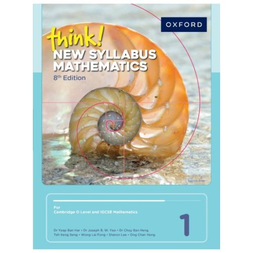 think New Syllabus Mathematics 1 8th Edition Oxford