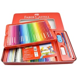 Faber Castell Water Soluble 60c Tin Pack